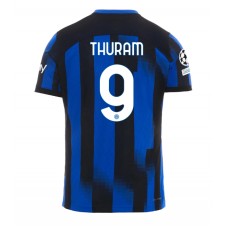 Inter Milan Marcus Thuram #9 Hemmatröja 2023-24 Korta ärmar